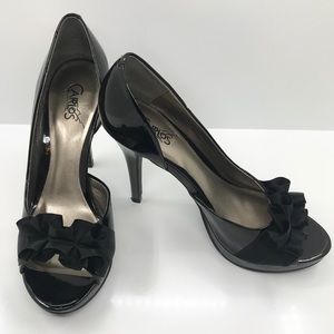 Carlos Santana Black High Heels